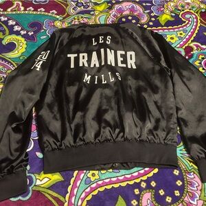 Reebok Les Mills Trainer Bomber Jacket Size Large